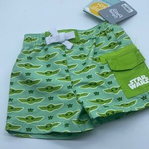 Star Wars The Child Swim Trunks for Baby - The Mandalorian, size 3-6 months